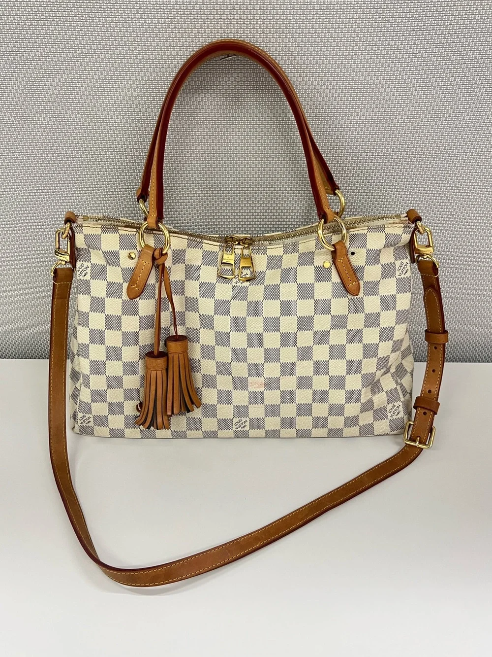 Louis Vuitton Damier Azur Lymington Bag